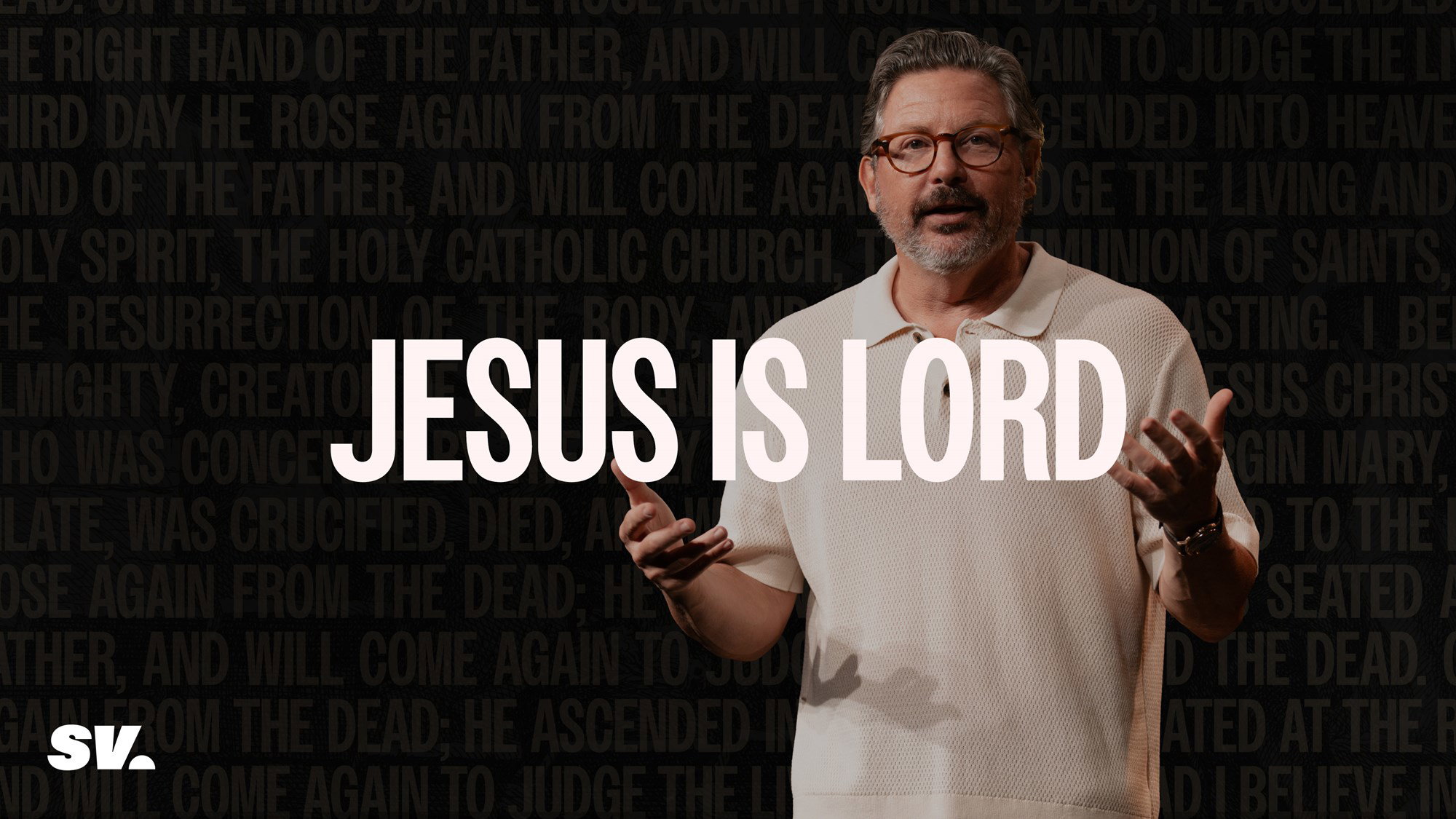 Houston's First Message: Jesus Is Lord