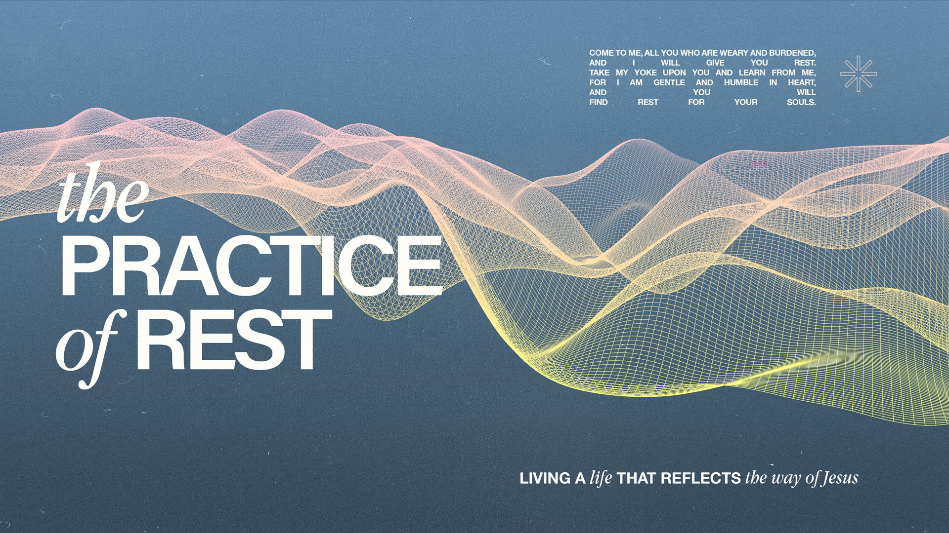 Houston's First Series: The Practice of Rest